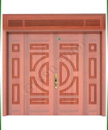 Cửa thép vân gỗ G4H4-H4′-3NC