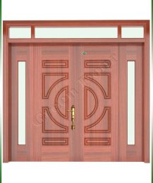 Cửa thép vân gỗ G4H4-HOK-3TK