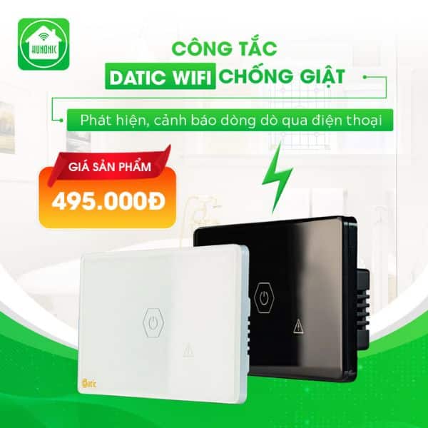 Công Tắc Chống Giật Bình Nóng Lạnh Datic Màu Đen 6 ra mắt công tắc chống giật datic